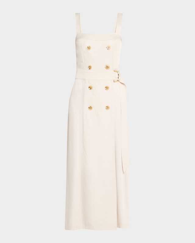 Lyla Belted Midi Dress